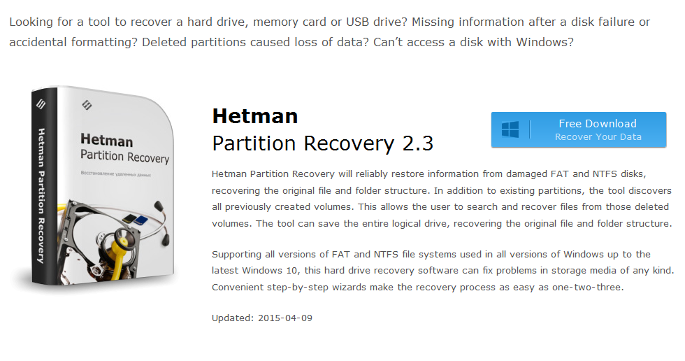 download the new version for mac Hetman Photo Recovery 6.6